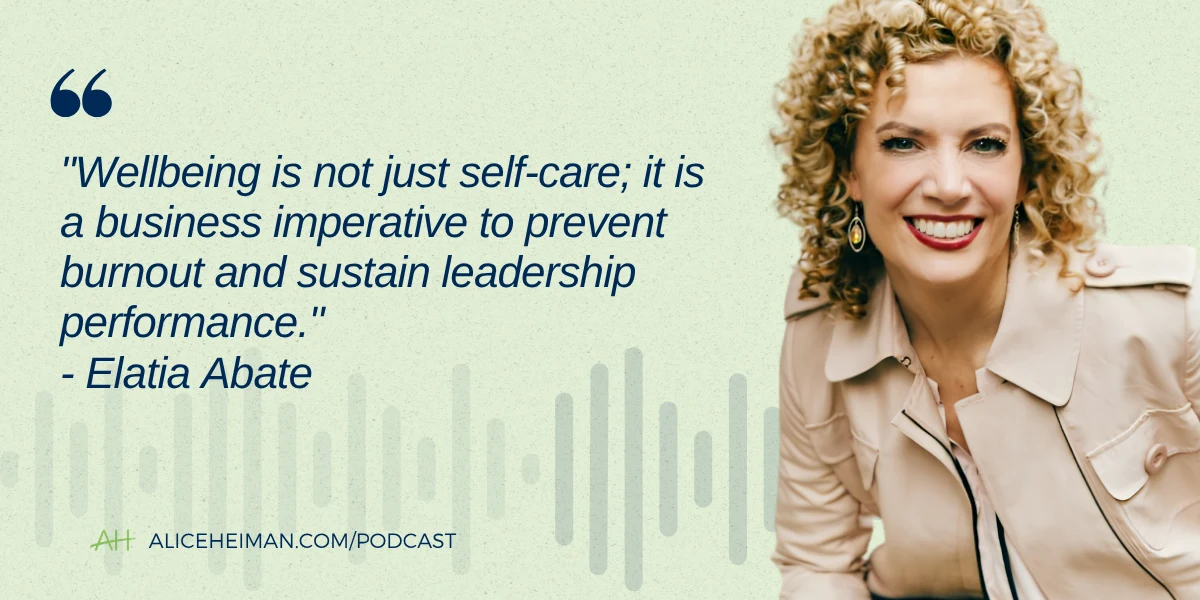 Quote graphic 1 for the Elatia Abate episode